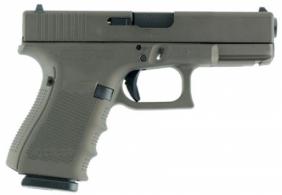 Glock G19 G4 Double 9mm Luger 4.01 15+1 Midnight Bronze Polymer Grip Mi - UG1950204G4MB