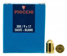 Fiocchi Blanks 380 Rimmed Short Ammo 50 Round Box - 380BLANK
