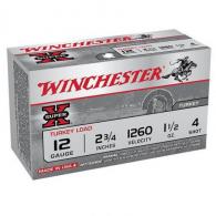 Winchester  Super X Turkey 12 GA 2 3/4 1 1/2 oz  #4 Copper 10rd box