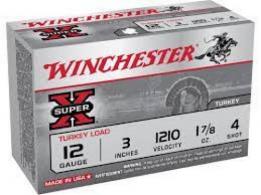 Winchester 12 Ga. Super X Turkey 2 3/4" 1 1/2 oz, #6 Copper - X12MT6 Winchester 12 Ga. Super X Turkey 2 3/4" 1 1/2 oz, #6 Copper - X12MT6