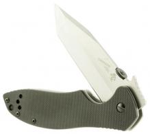 Kershaw 6034T CQC Knife 3.25" 8Cr14MoV Steel Tanto G10 Front/410 Back