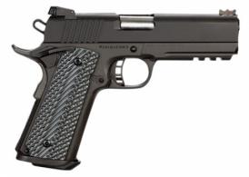 Rock Island Armory TAC Ultra Manual Safety Single 10mm 4.25 8+1 Gray G10 Grip Black Parker - 51994