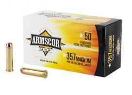 ARMSCOR 357 MAG 158GR FMJ 50rd Box - FAC357-6N ARMSCOR 357 MAG 158GR FMJ 50rd Box - FAC357-6N