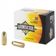ARMSCOR .40 S&W 180GR JHP 20/500 - AC40-3N ARMSCOR .40 S&W 180GR JHP 20/500 - AC40-3N