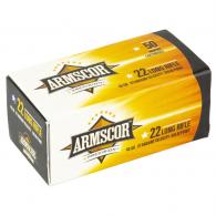 Armscor Precision .22 LR 40gr Lead-RN Solid Point 50rd box - 50012ph Armscor Precision .22 LR 40gr Lead-RN Solid Point 50rd box - 50012ph