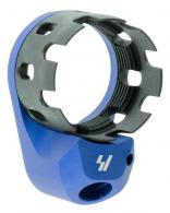 Strike ARECN&EEPBLU AR Castle Nut and Extended End Plate Steel - ARECN&EEPBLU