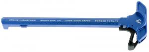 Strike Extended Latch Charging Handle AR-15 Blue Anodized Aluminum - ARCHELBLU Strike Extended Latch Charging Handle AR-15 Blue Anodized Aluminum - ARCHELBLU