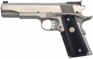 Colt O5070X Gold Cup Trophy 45 ACP 5" 8+1 Black Rubber Grip Stainless - O5070X Colt O5070X Gold Cup Trophy 45 ACP 5" 8+1 Black Rubber Grip Stainless - O5070X