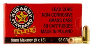 Red Army Standard 9x18 Makarov 9x18 Makarov 93 GR Full Metal Jacket 50 - AM2017B Red Army Standard 9x18 Makarov 9x18 Makarov 93 GR Full Metal Jacket 50 - AM2017B