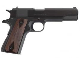 Colt Mfg O1970A1CS 1911 Government Series 70 45 ACP Single 5" 7+1 Rosewood Grip Blued Carbon Steel Slide - O1970A1CS