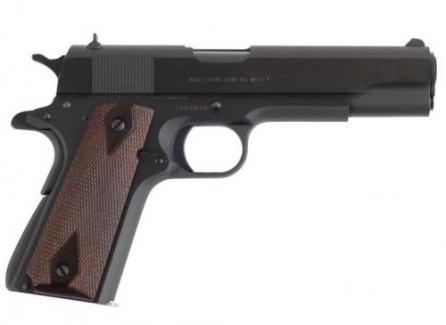 Colt Mfg O1970A1CS 1911 Government Series 70 45 ACP Single 5" 7+1 Rosewood Grip Blued Carbon Steel Slide