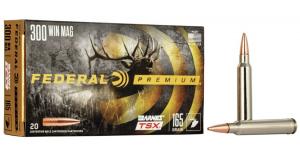 Federal Premium 300 Winchester 165 Grain Barnes Triple Shock - P300WR Federal Premium 300 Winchester 165 Grain Barnes Triple Shock - P300WR