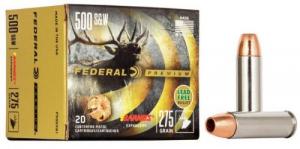 Federal Vital-Shok Barnes Expander 20RD 275gr 500 S&W - P500XB1