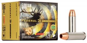 Federal Vital-Shok Barnes Expander 20RD 275gr 500 S&W - P500XB1 Federal Vital-Shok Barnes Expander 20RD 275gr 500 S&W - P500XB1
