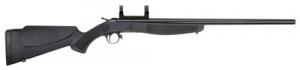 CVA Hunter Break Open 450 Bushmaster 25" 1 Synthetic Black Stock Blued - CR5432