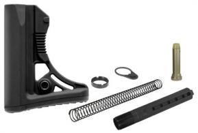 UTG Pro RBUS3BM Mil-Spec OPS Ready S3 Stock Kit Black Synthetic 6 Position for AR-15, M16 - RBUS3BM UTG Pro RBUS3BM Mil-Spec OPS Ready S3 Stock Kit Black Synthetic 6 Position for AR-15, M16 - RBUS3BM