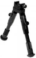 UTG Shooter''s SWAT Bipod Black Aluminum 6.2-6.7 - TL-BP28S UTG Shooter''s SWAT Bipod Black Aluminum 6.2-6.7 - TL-BP28S