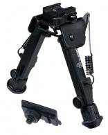 UTG Super Duty Bipod Quick Detach Black 6-8.5" Metal - TL-BP98Q