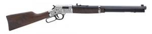 Henry Big Boy Silver Deluxe Engraved Lever 44 Remington Magnum 20" 10+1