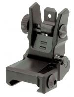 UTG Low Profile Rear Sight AR-15 Black Hardcoat Anodized Folding - MNT-955