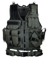 UTG Tactical Vest OSFA Black Polyester - PVC-V547BT