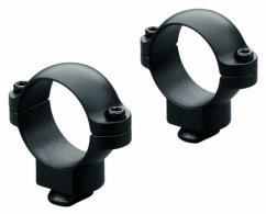 Weaver Mounts Top Mount Scope Ring Set Quick Detach For Rifle Low 1 Tube Matte Black Aluminum