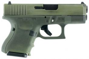 Glock G26 G4 Dbl 9mm 3.42" 10rd ODGrn Battleworn - UG2650204BW
