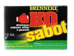 Brenneke Gold Magnum 12 Ga.3", 1 3/8 oz, Lead Sabot Slug - SL123GOM Brenneke Gold Magnum 12 Ga.3", 1 3/8 oz, Lead Sabot Slug - SL123GOM
