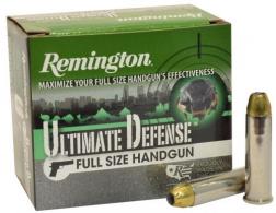 Remington Ultimate Defense Ammunition .357 MAG 125gr JHP 20rd box - HD357MA