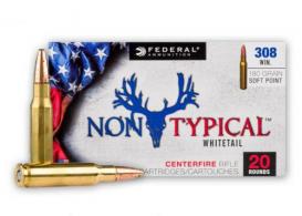 Main product image for FED NON TYPICAL .308 Winchester 150GR SP 20/10