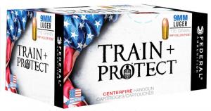 Federal TP9VHP2 Train and Protect 9mm 115 GR Verstile Hollow Point (VHP) - 10