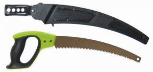 HME HMEHS1 Hand Saw with Scabbard Fixed 12" Polymer Black - 220