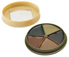 HME HMECMOFP5 Camo Face Paint Kit Black/Brown/Green/Sand/Light Green - 220