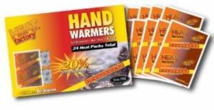 Heat Factory Mini Heated Hand Warmers - Pack of 40