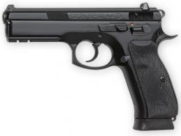 CZ 75 SP-01 9mm 4.6" Black Polycoat, CA Compliant, 10+1