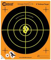 Caldwell 810-894 Orange Peel Targets Bullseye 8" 10 Pack - 810894