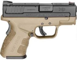 Springfield Armory 9mm MOD2 SC 3 Flat Dark Earth - XDG9801FDEHC