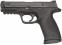 Smith & Wesson M&P 9 9mm Luger 4.25" 17+1 Black Armornite Stainless Steel, Interchangeable Backstrap Grip - 209301