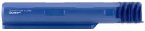 Strike Advanced Receiver Extension AR-15, AR-10 Blue Anodized Aluminum - ARARET7BLU Strike Advanced Receiver Extension AR-15, AR-10 Blue Anodized Aluminum - ARARET7BLU