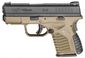 Springfield Armory XD-S 3.3 Single Stack .45ACP FDE - XDS93345DEE