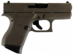 Glock G43 Double 9mm 3.39 6+1 Midnight Bronze Polymer Grip/Frame Grip Midnigh - PI4350201MB Glock G43 Double 9mm 3.39 6+1 Midnight Bronze Polymer Grip/Frame Grip Midnigh - PI4350201MB