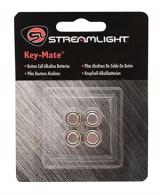 Streamlight 72030 Key-Mate Silver 1.5 Volts Alkaline 150 mAh Fits Key Chain Light/MicroStream/MacroStream (4) Single Pack - 78