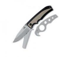 Gerber Folding Knife w/Fine/Saw & Gut Hook Blades - 01422