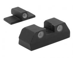 Meprolight USA 151203101 Tru-Dot Green Tritium White Outline Front Sight-Green Tritium White Outline Rear Sight KAHR Arms K/P/MK - 991