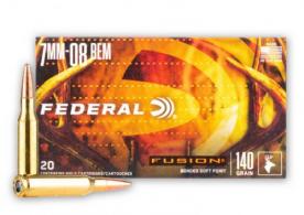 Federal Fusion 20RD 140gr 7mm-08 Remington - F708FS1