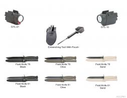 Glock Accessory Package w/GTL 21 & 10/Entrenching Tool w/Pou - ACCPK1