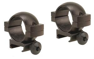 Barska 1 Medium Scope Rings w/Black Matte Finish Barska 1 Medium Scope Rings w/Black Matte Finish