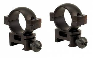 Barska 1" High Scope Rings w/Black Matte Finish - AI10336