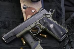 Wilson Combat CQB Elite Green/Black - CQBEFS45BGT Wilson Combat CQB Elite Green/Black - CQBEFS45BGT