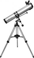 Barska 675 Power, 900114 Starwatcher Reflector, EQ, Silver,Red D - AE10758